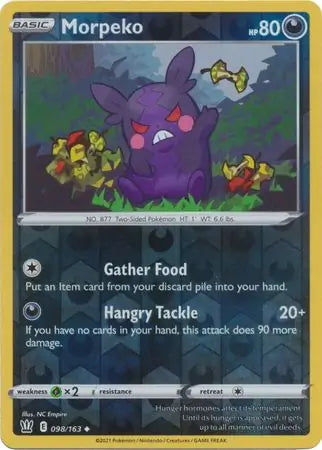 Battle Styles Morpeko #98/163 reverse holo